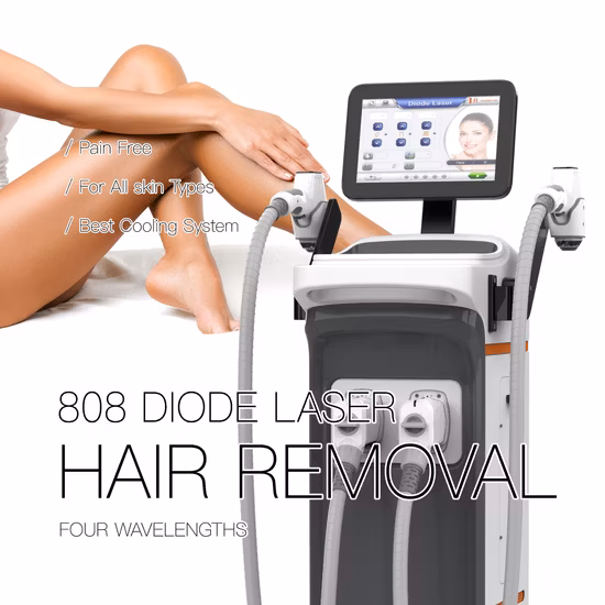 Diode Laser 755 808 1064 Nm Beauty Salon Machine for Hair Removal