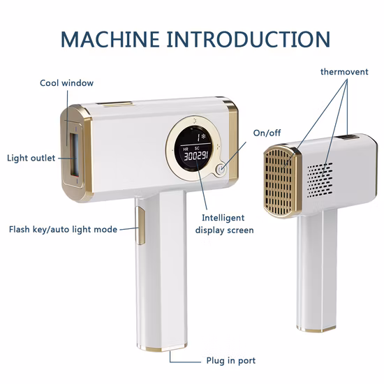 IPL Brésilien Meilleur à la maison IPL Ice Cool Removal Smoothskin IPL Épilation au laser IPL à la maison