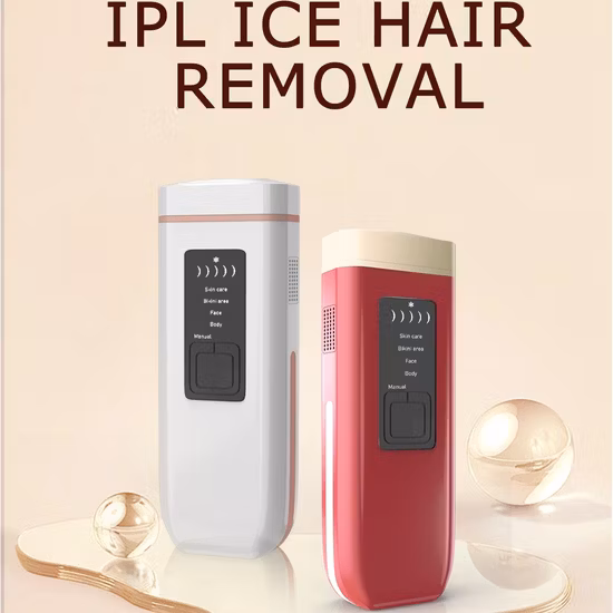 Nouvelle arrivée écran LCD 999, 999 flashs indolore grande taille Ice Cool IPL épilation