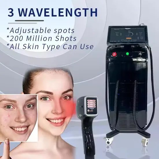 Épilation IPL Photon Rajeunissement de la peau Machine laser IPL